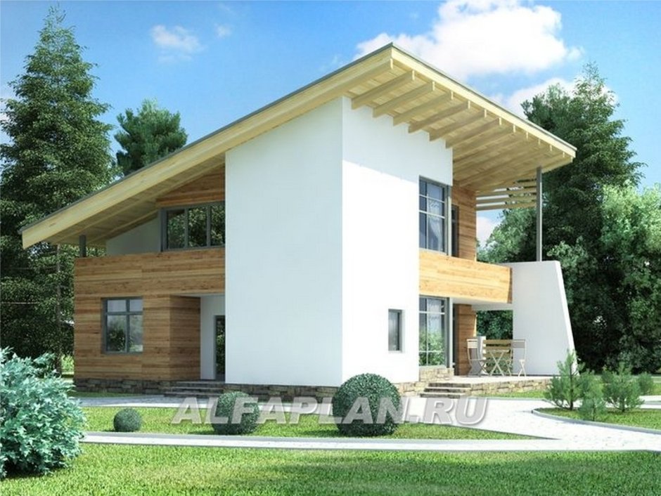 Дом с односкатной крышей проекты до 100 кв.м