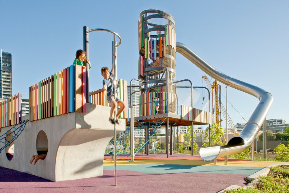 Детская площадка в Германии