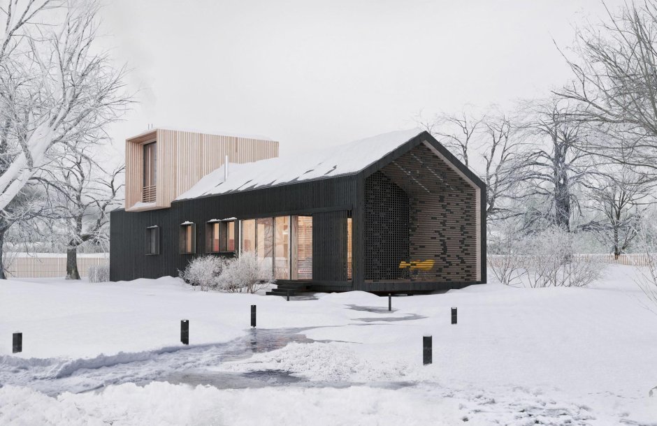 Модульный дом (Modular House) от студии архитектуры Ильи Самсонова