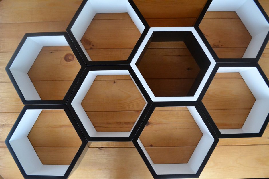 Соты деревянные для декора