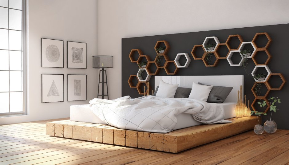 Декор стен в ресторане