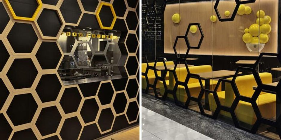 Полки сотами