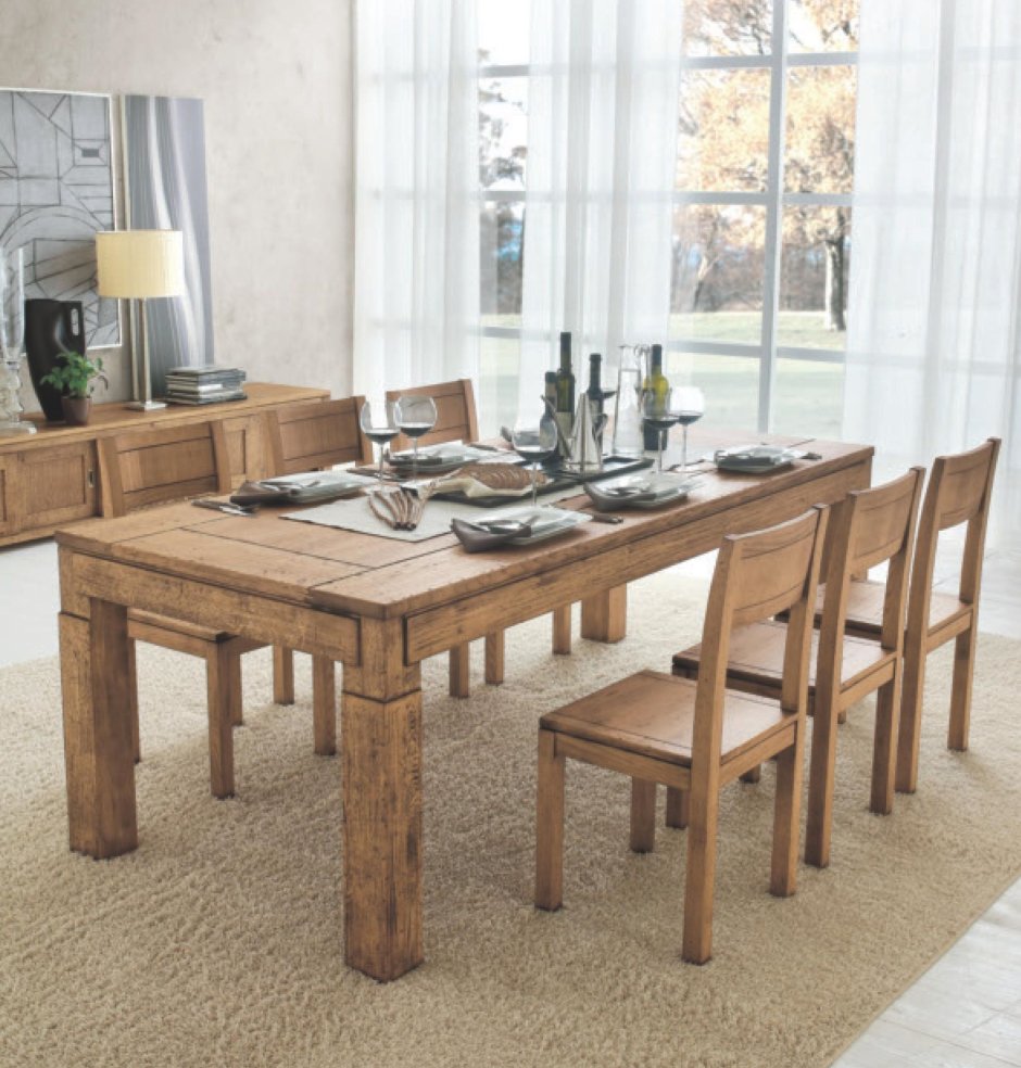 Стол Loft обеденный Wood