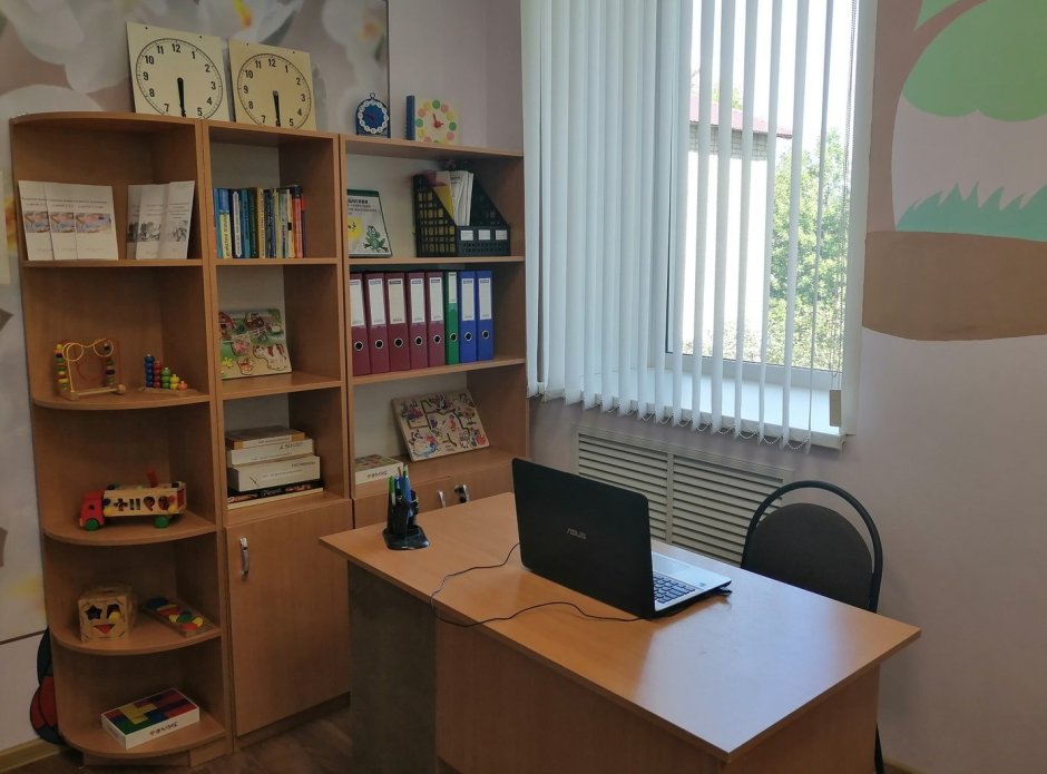 Кабинет логопеда в детском саду