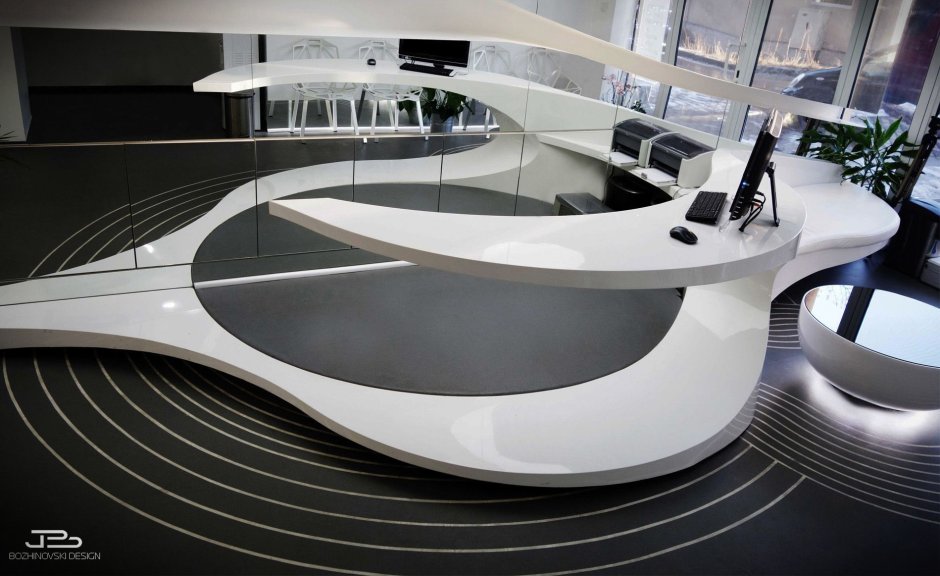 Гостиная в футуристическом стиле