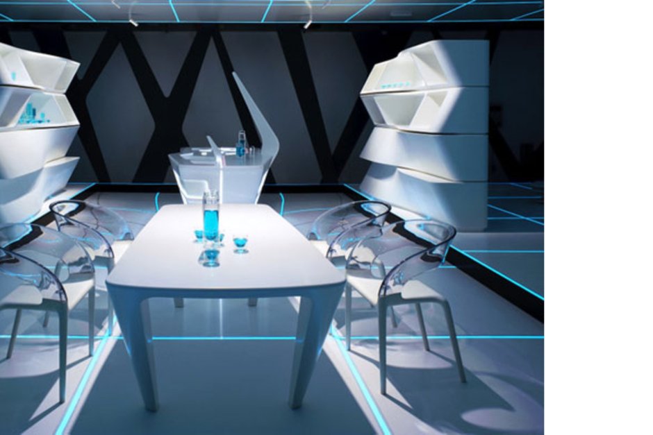 Интерьер в стиле футуризм