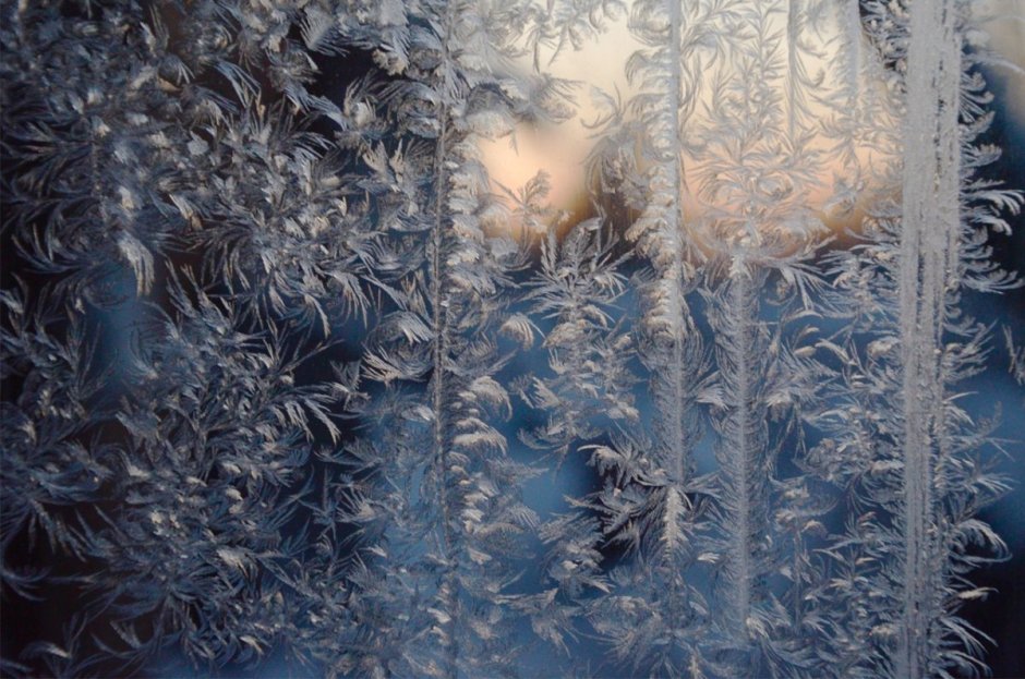 Рисование морозные окна
