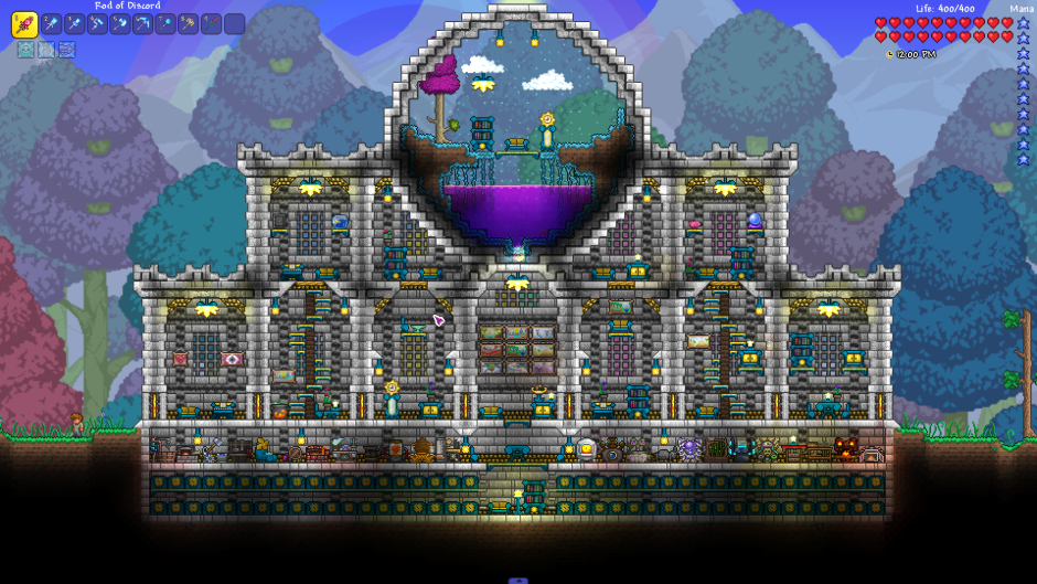 Terraria Лесной биом