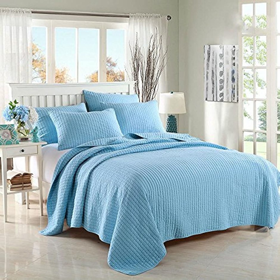 Плед Wellsoft Luxe Ombre/морская волна 2502-19/