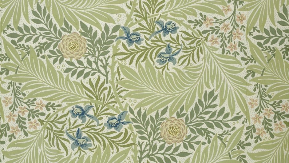 William Morris Larkspur