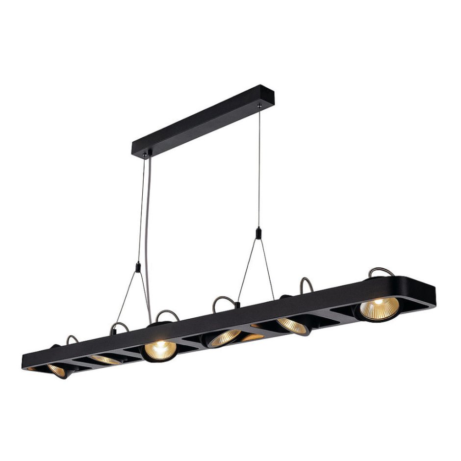 SLV Lynah Hexa c COB led 3000k 3960lm черный