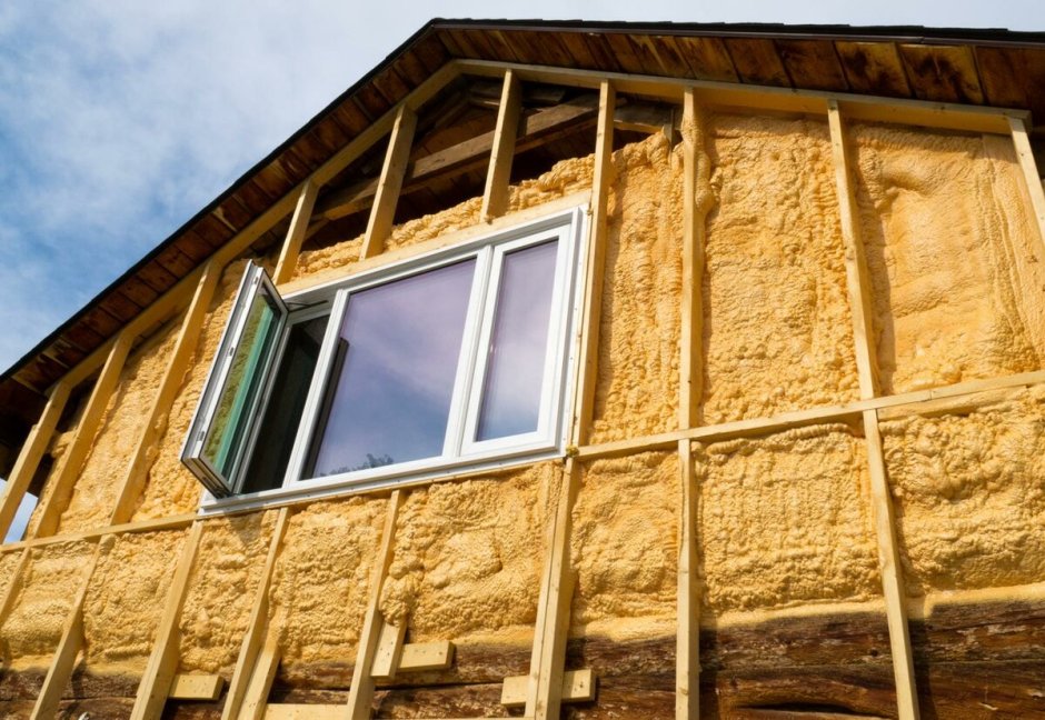 Обрешетка под сайдинг с утеплителем Rockwool