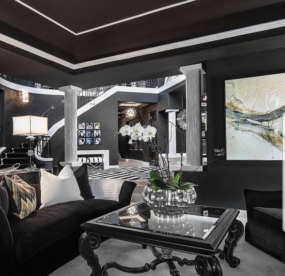 Белый интерьер