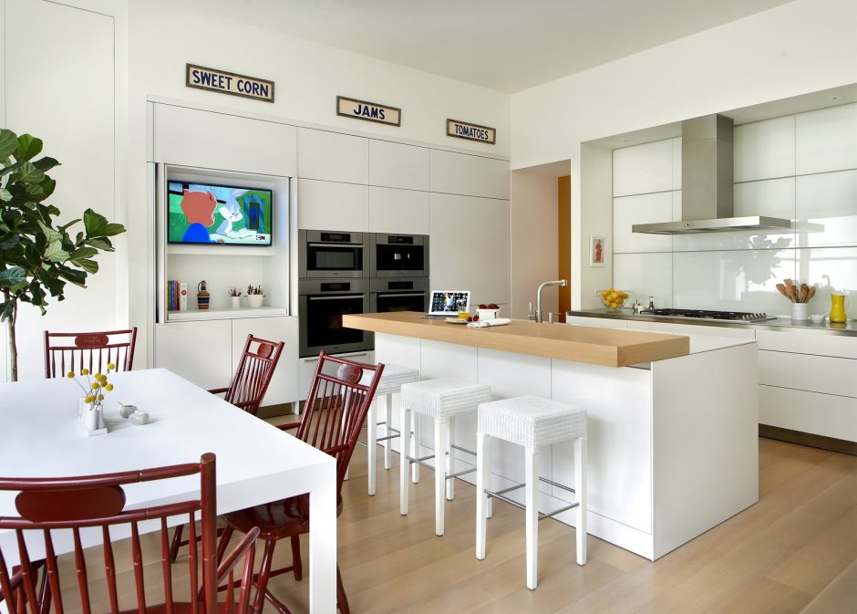 Телевизор на кухне