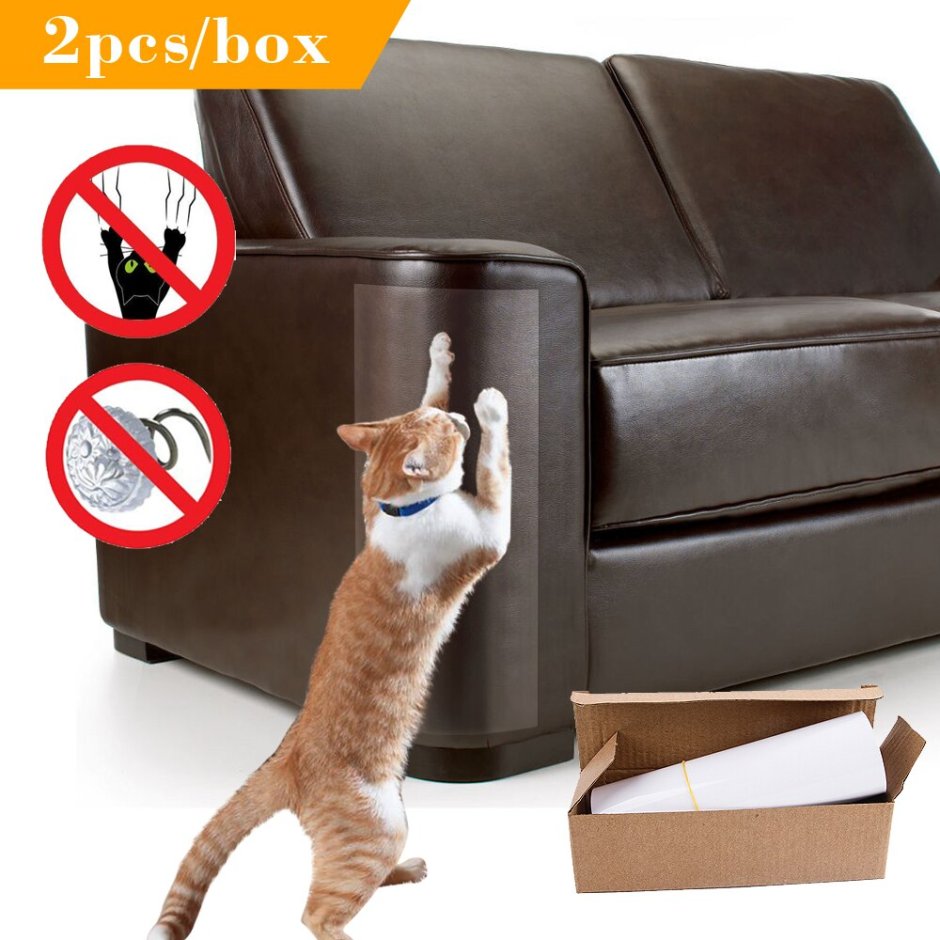 Защита от когтей для кошек на мебель