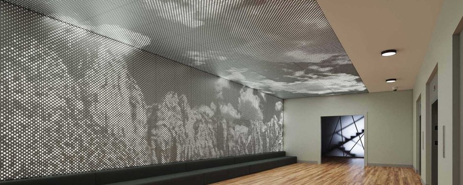 Ceiling Panels with perforation