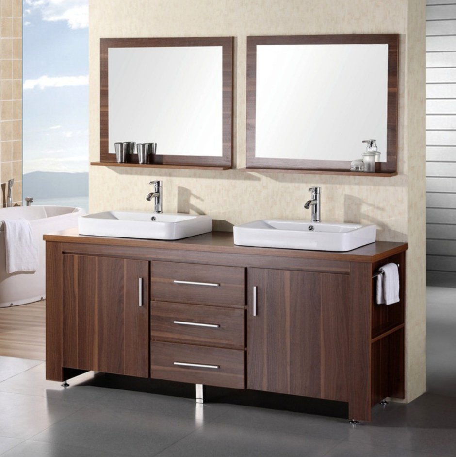 72 Inch Double Sink Bathroom Vanity