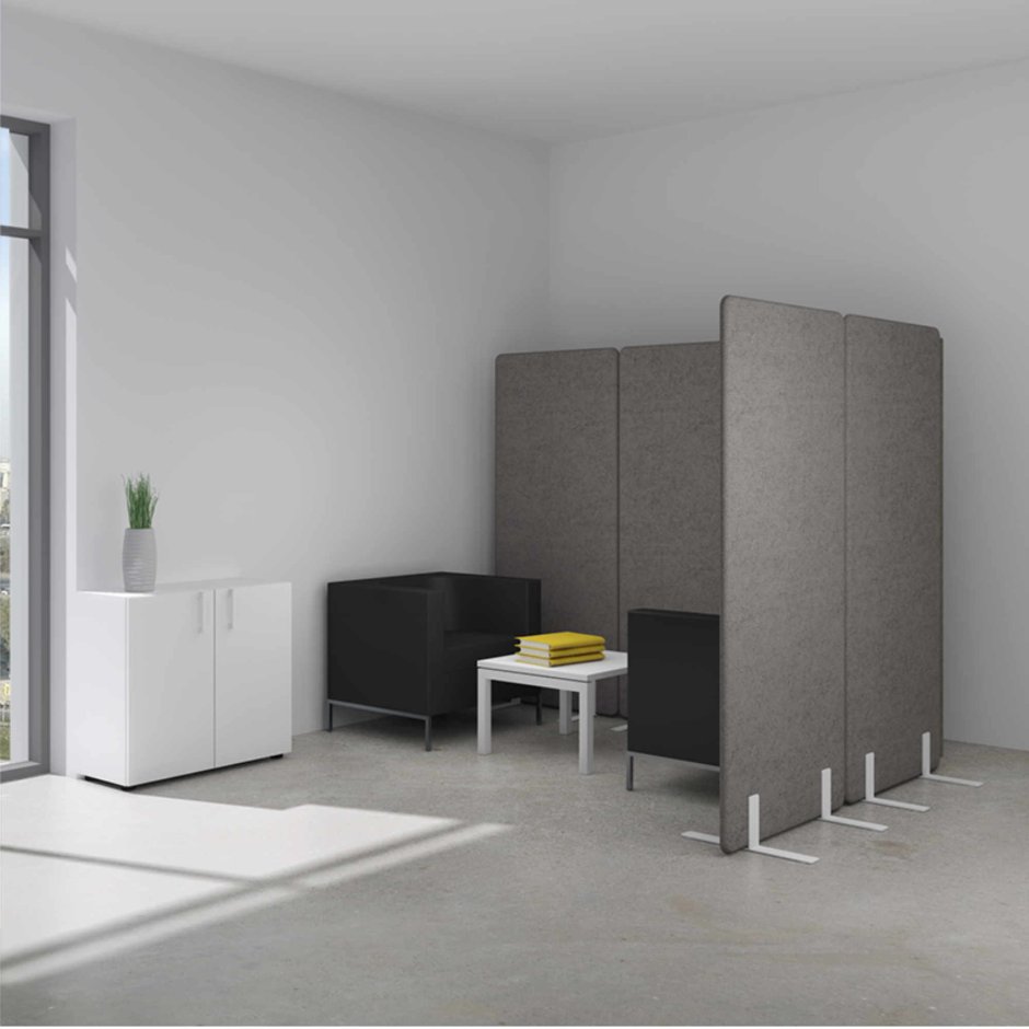 Акустические мобильные перегородки softoffice