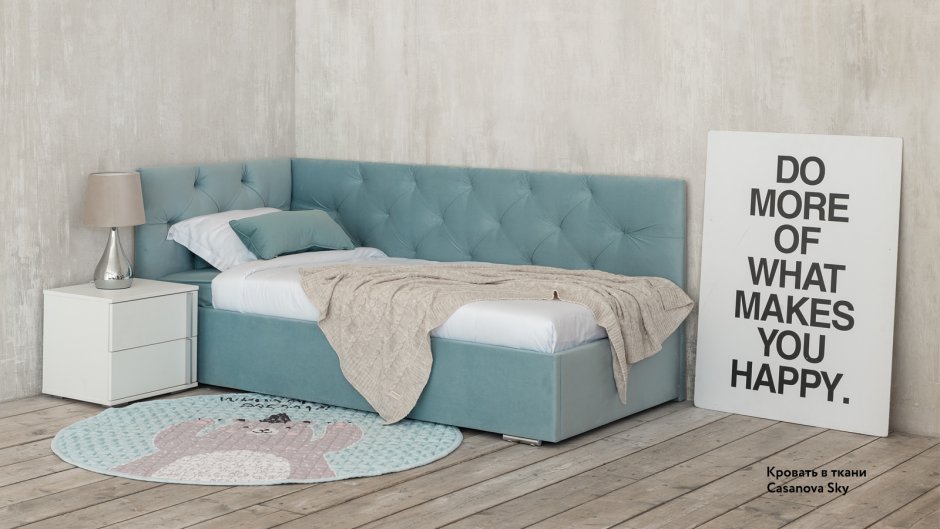 Кровать Tufted Headboard
