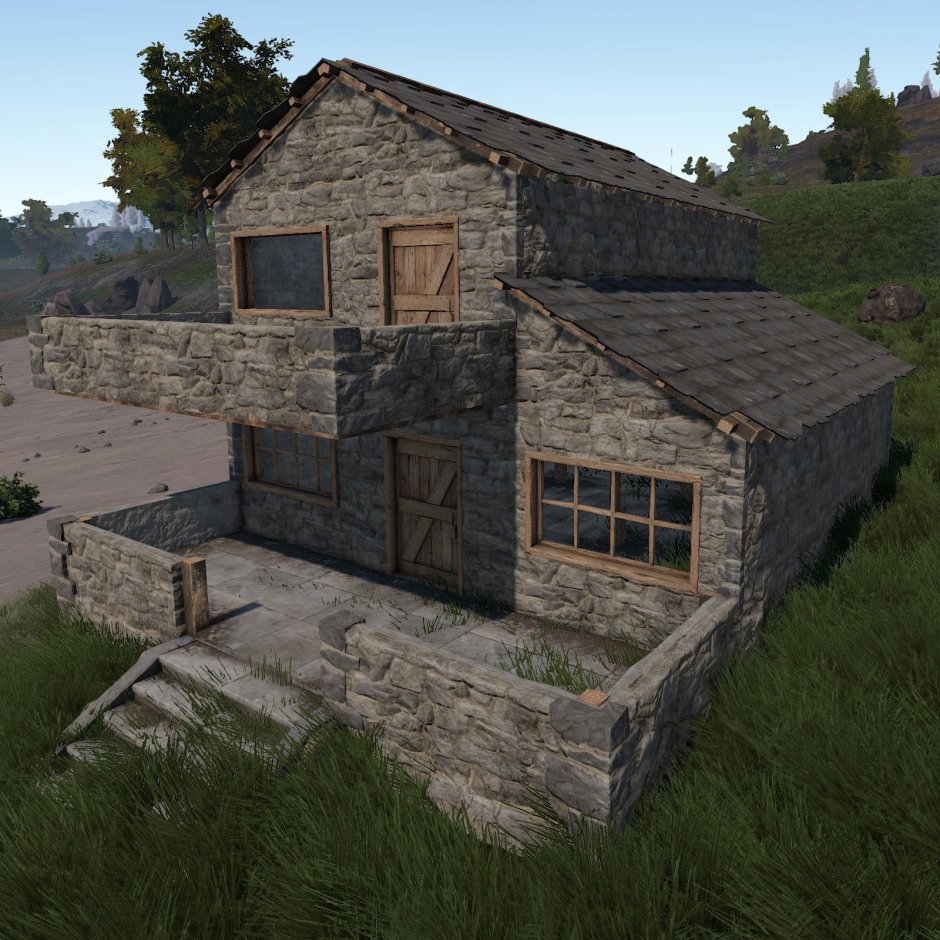 Красивый дом в Rust