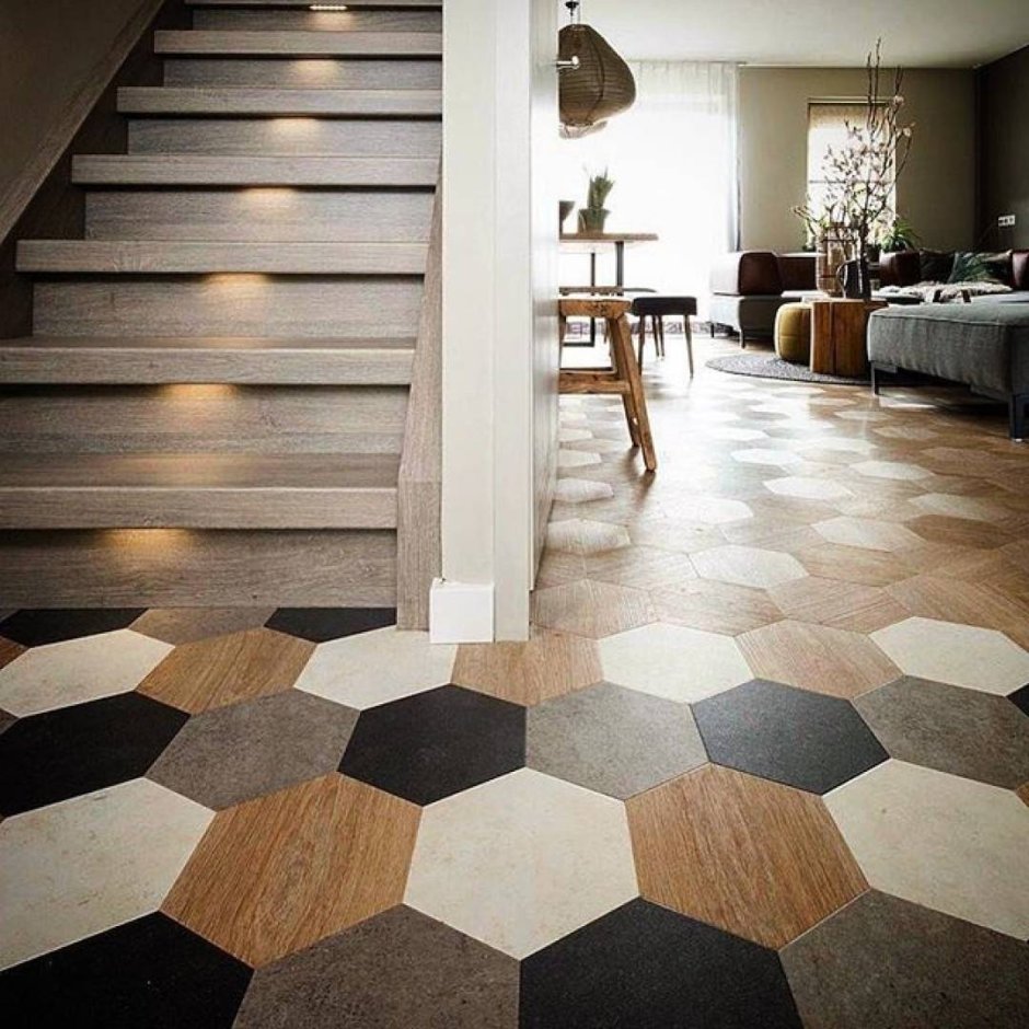 Плитка ПВХ Moduleo moods Гексагон