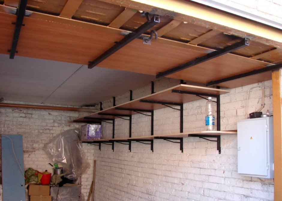 Навесные системы хранения для мастерской и гаража