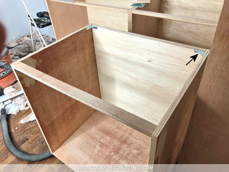 Кухонные модули из фанеры