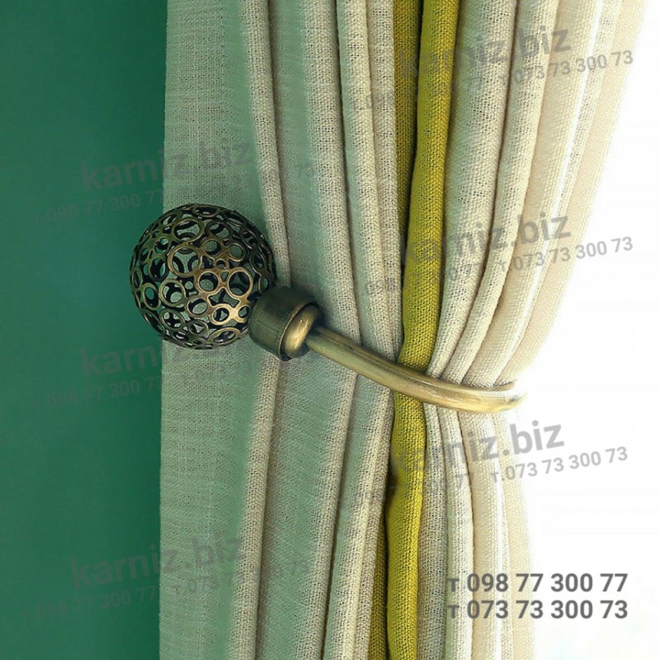 Металлический держатель для штор «Curtain attraction Appliance»