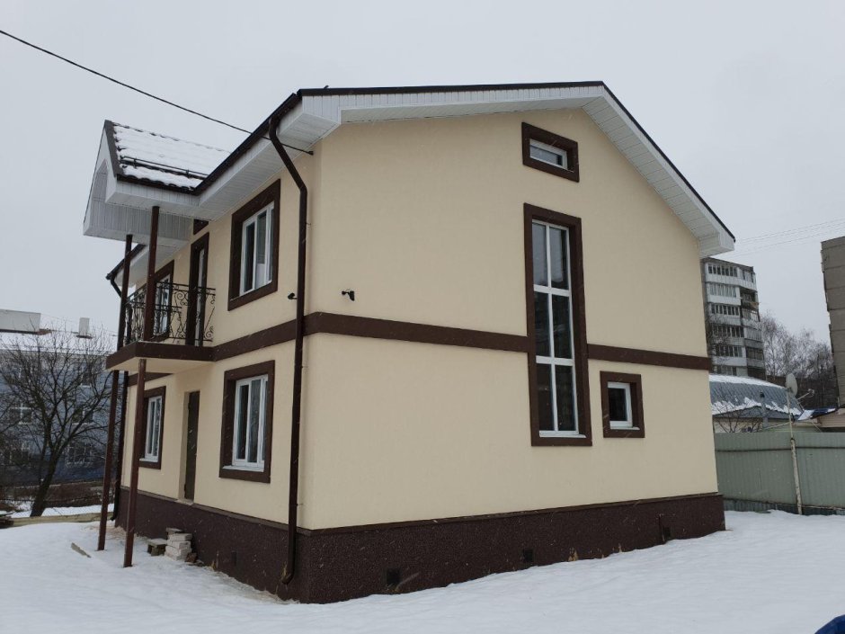 Штукатурка фасада