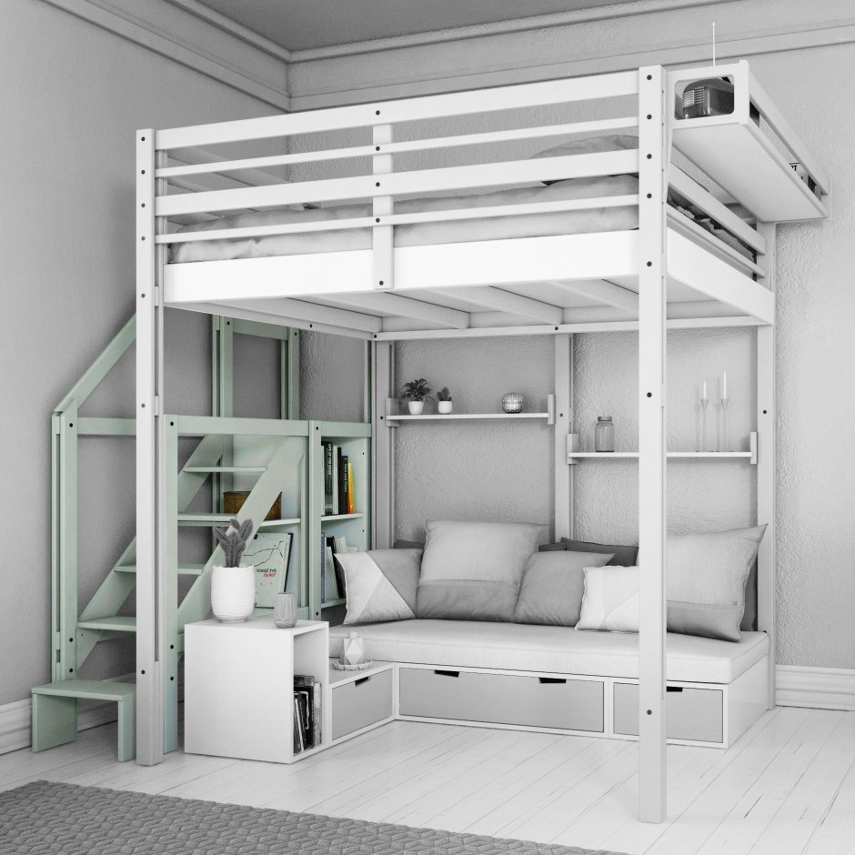 Loft Bed кровать чердак