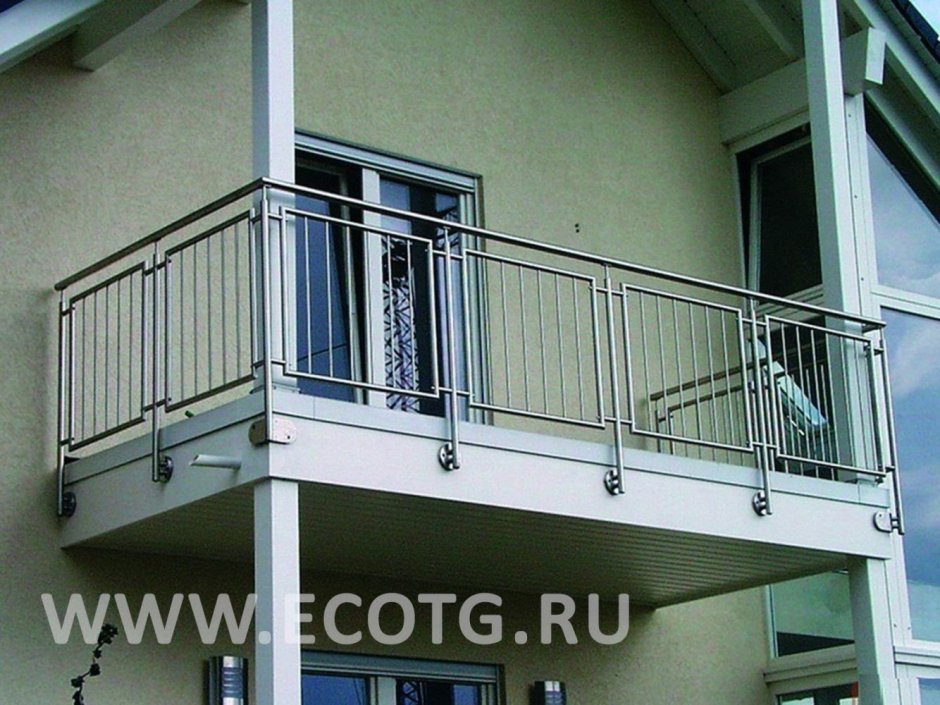 Ограждения для балкона металлические