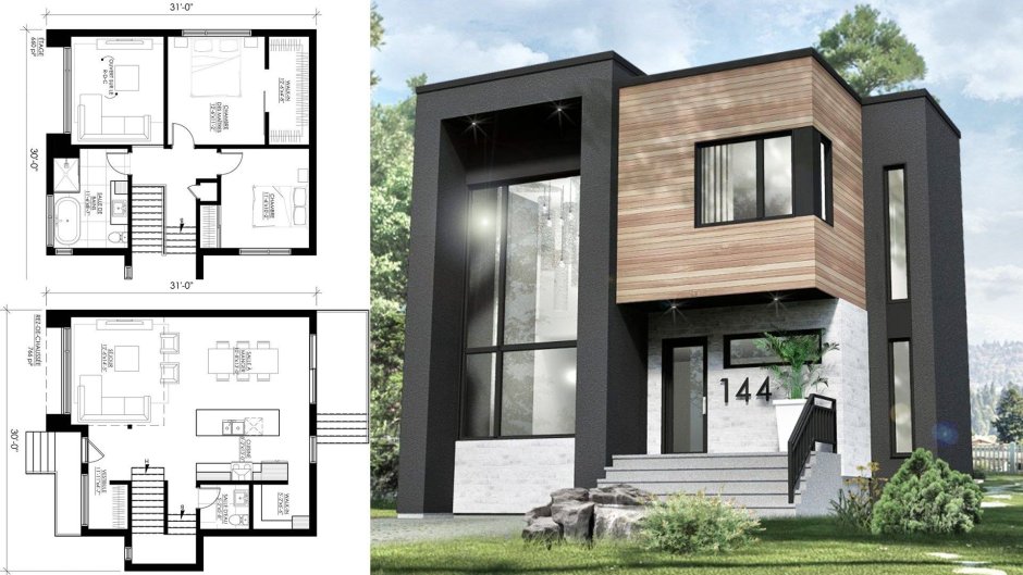 Sanders Modern House Jordache k проект