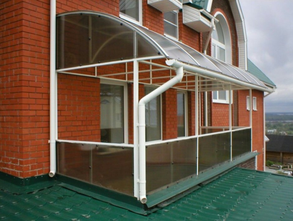 Терраса из металла