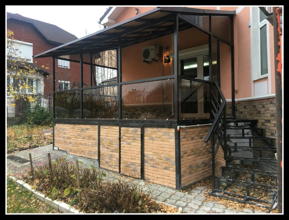 Терраса из металла