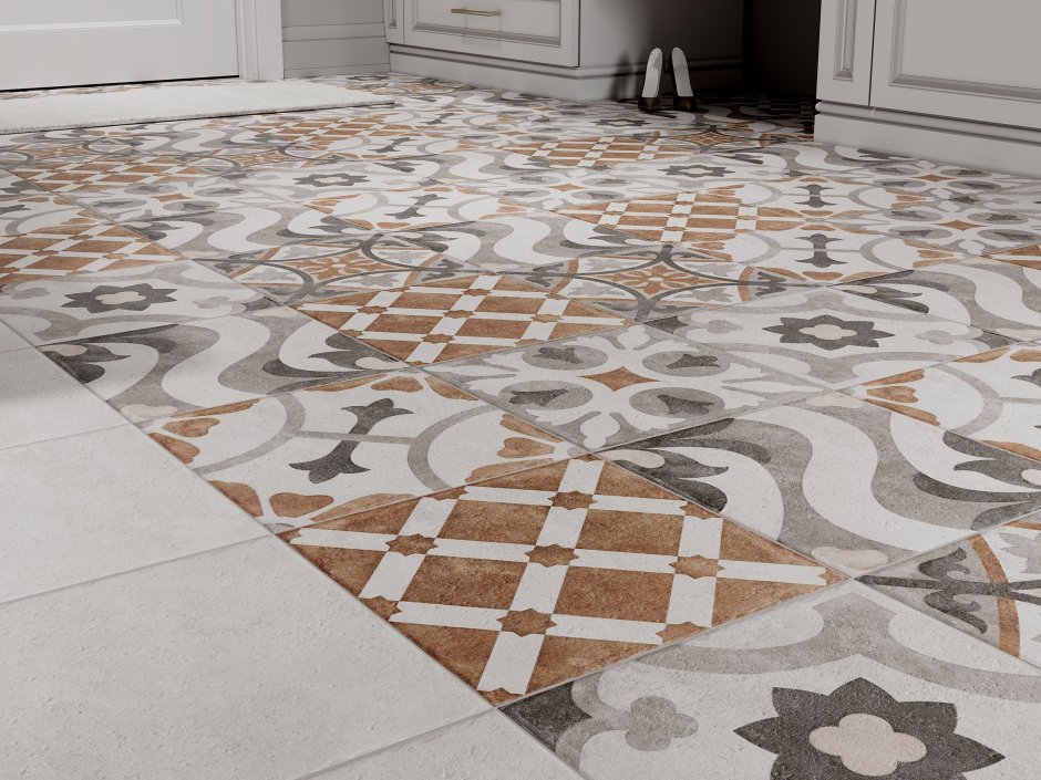 Керамогранит Cersanit Carpet 298x298 пэчворк