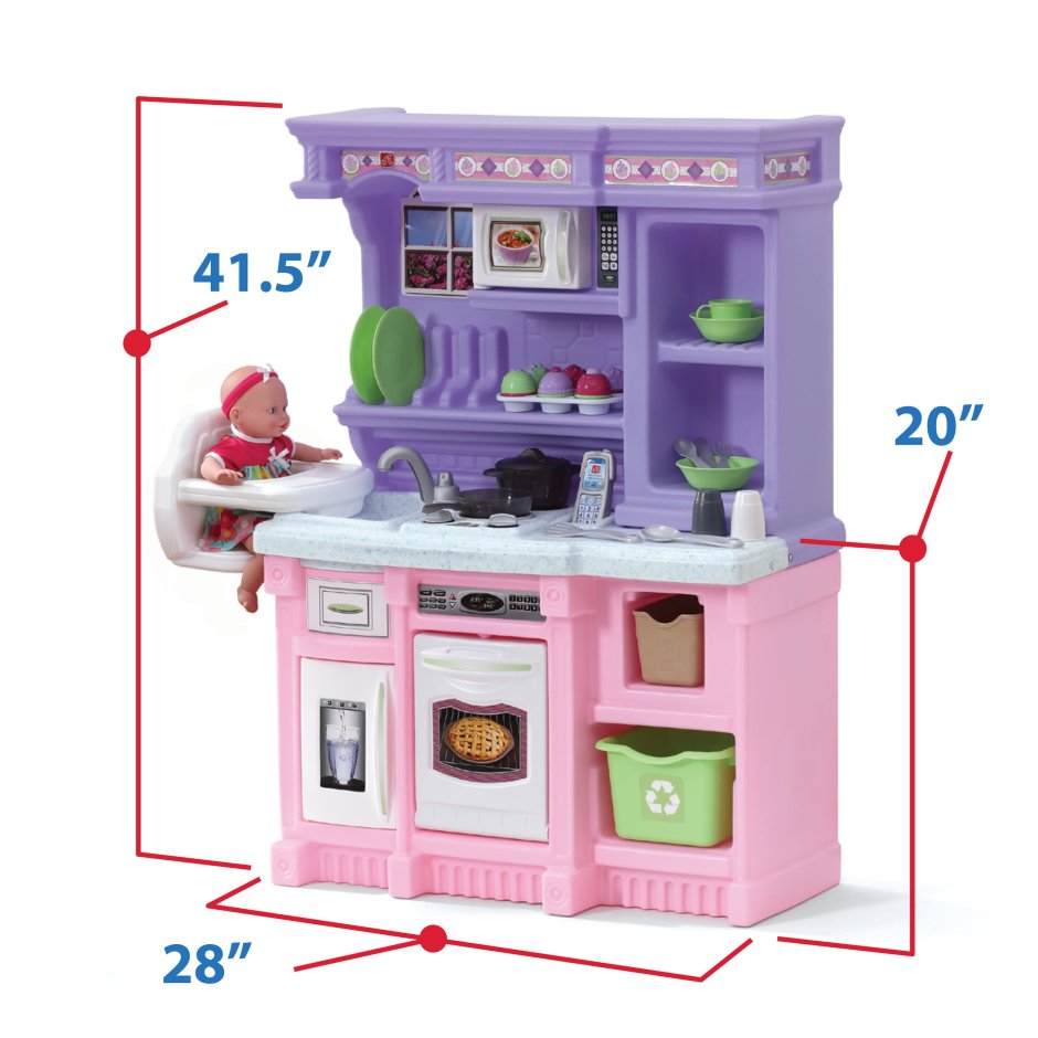 Детская кухня step2 Pink
