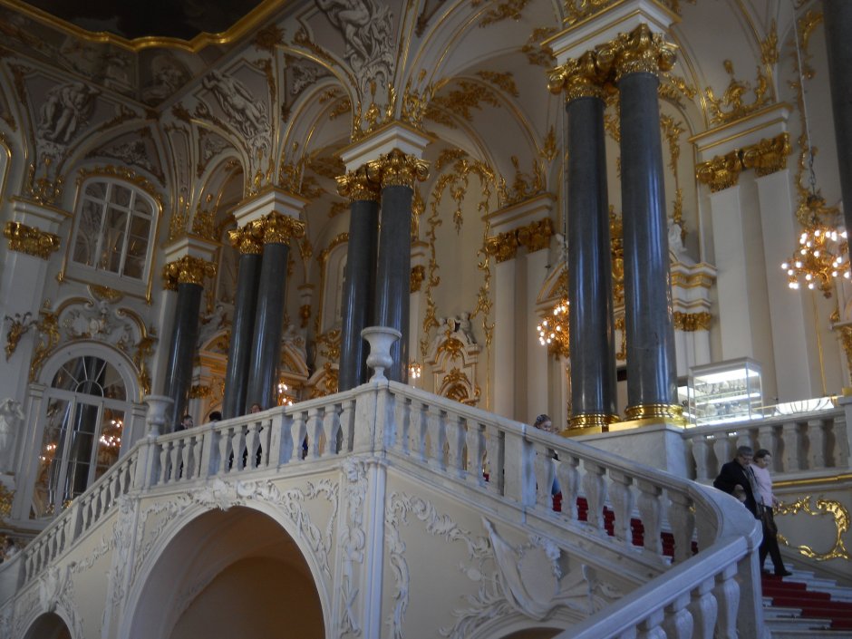 Эрмитаж Посольская (Иорданская) лестница