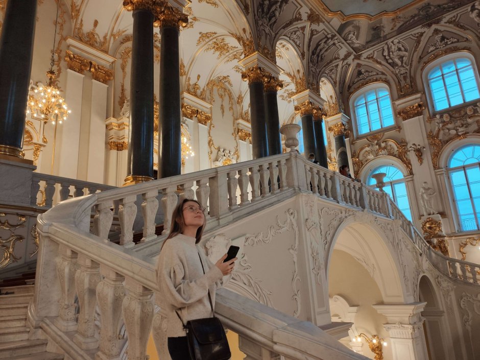Зимний дворец Санкт-Петербург Иорданская лестница