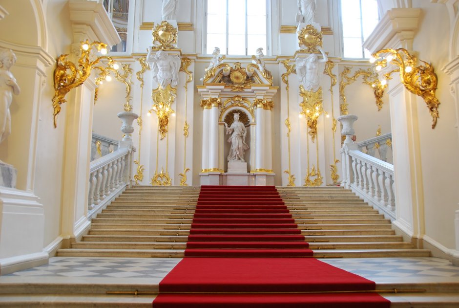 Иорданская лестница Эрмитажа в Санкт-Петербурге