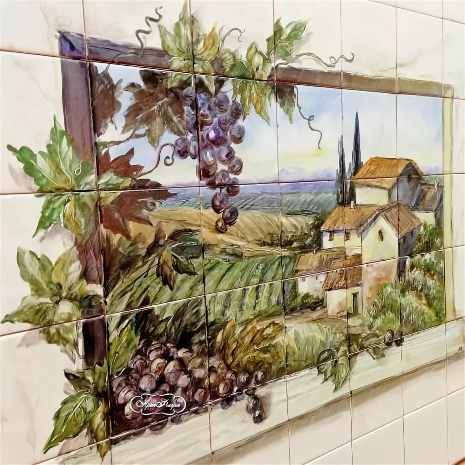 Панно для кухни на стену