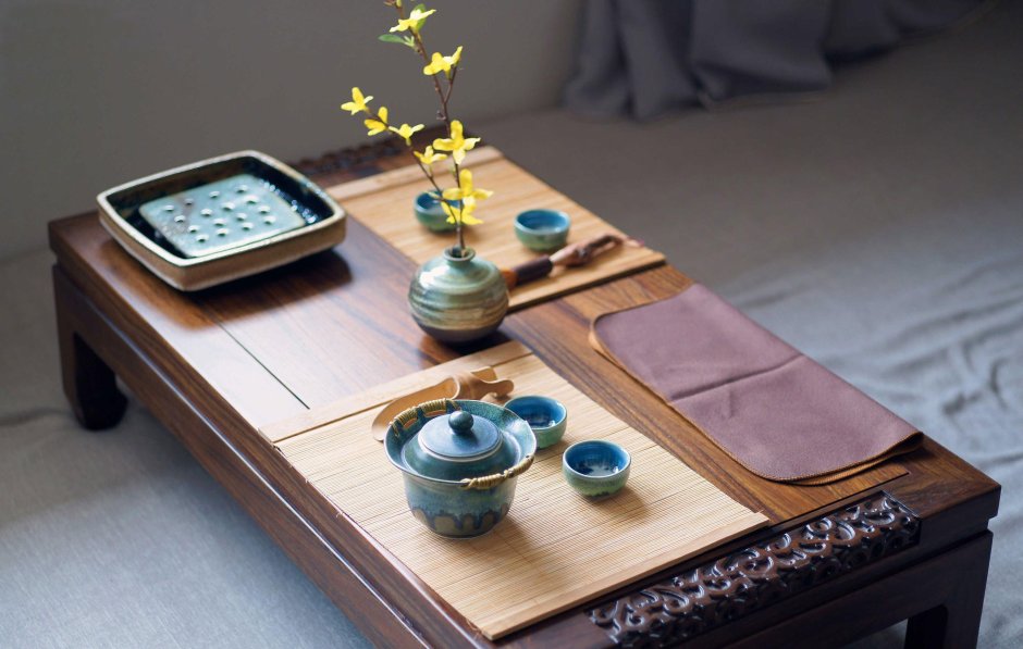 Чайный столик для медитаций
