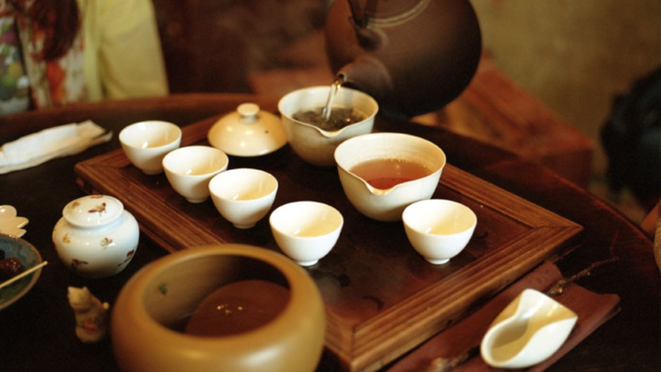 Церемония чая в Китае