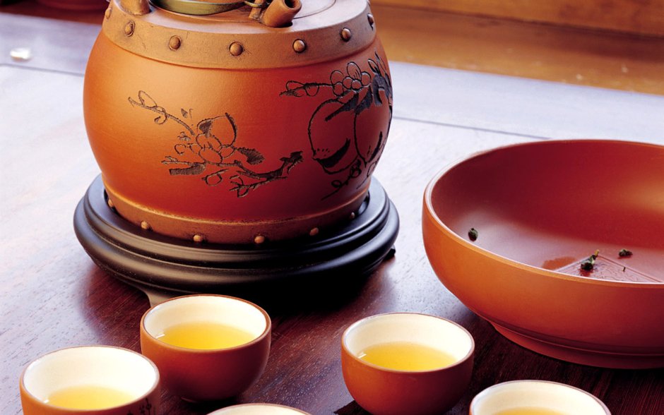 Япония чайная церемония макхава посуда
