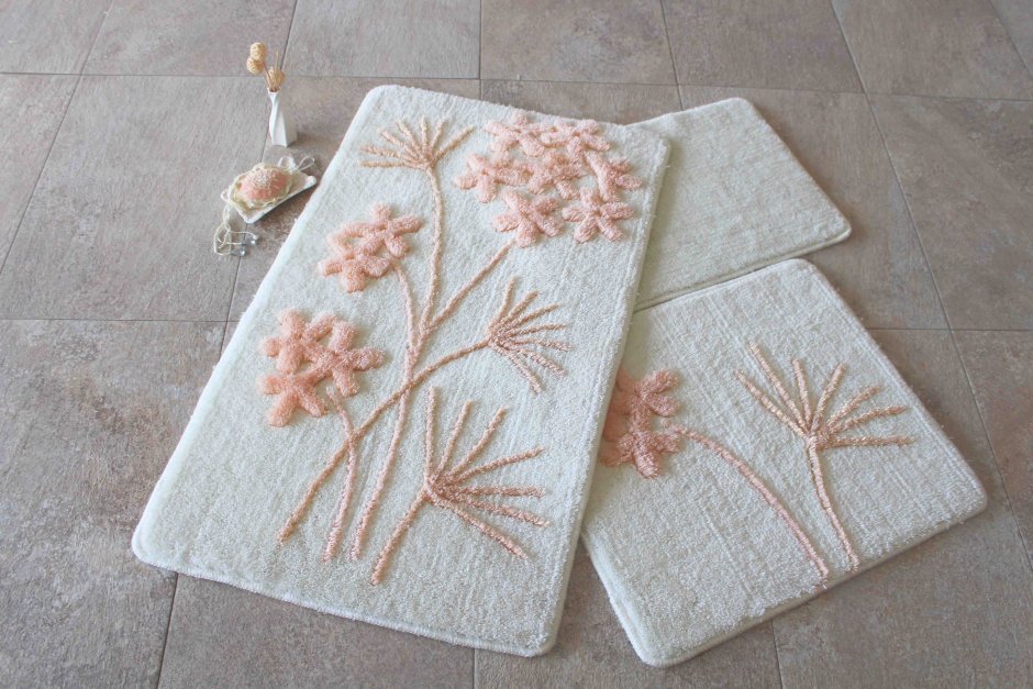 Коврик для ванной 50x80cм Chenille Grey