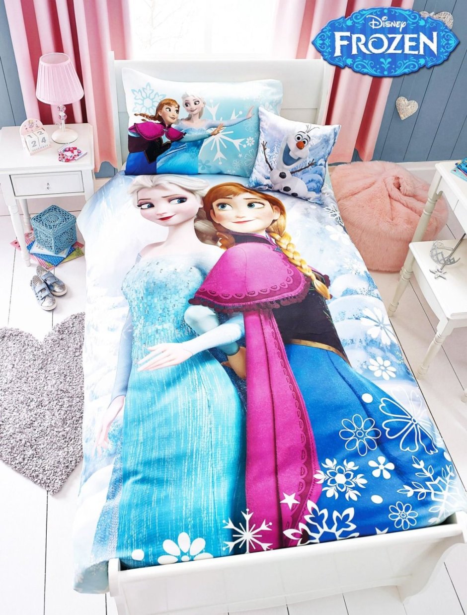 Кроватка Анны и Эльзы