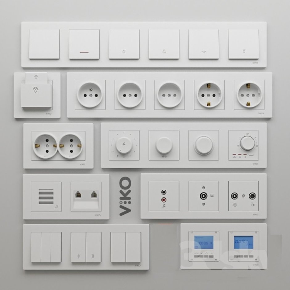 Розетки Schneider Electric Atlas