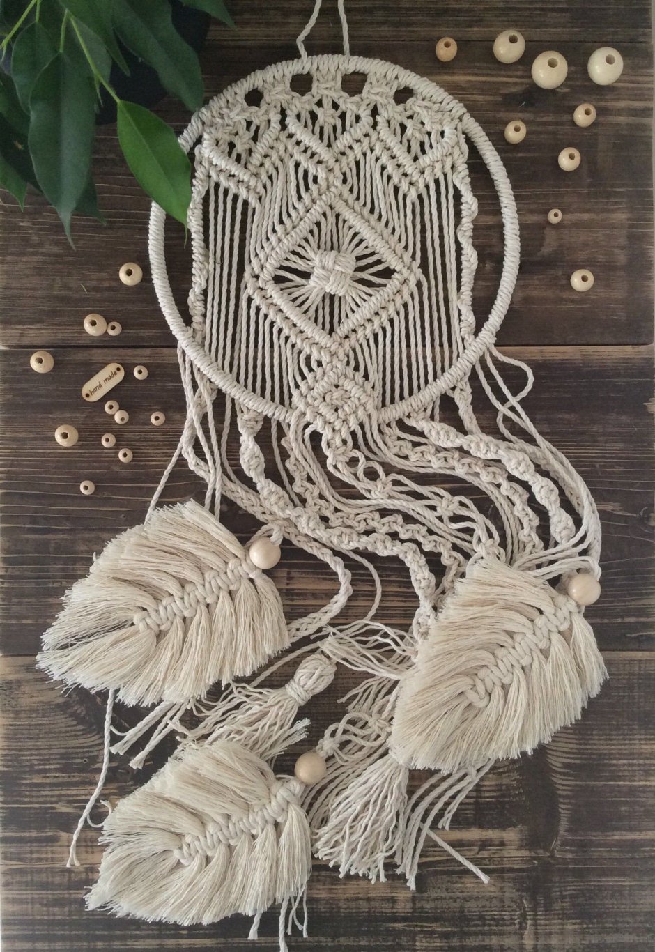Макраме календарница
