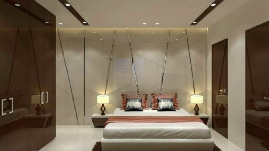 Потолок в спальне