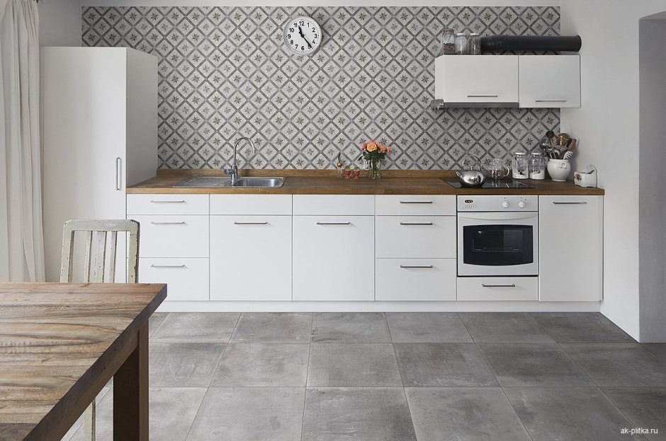 Керамический гранит Sintesi Atelier Muretto Bianco