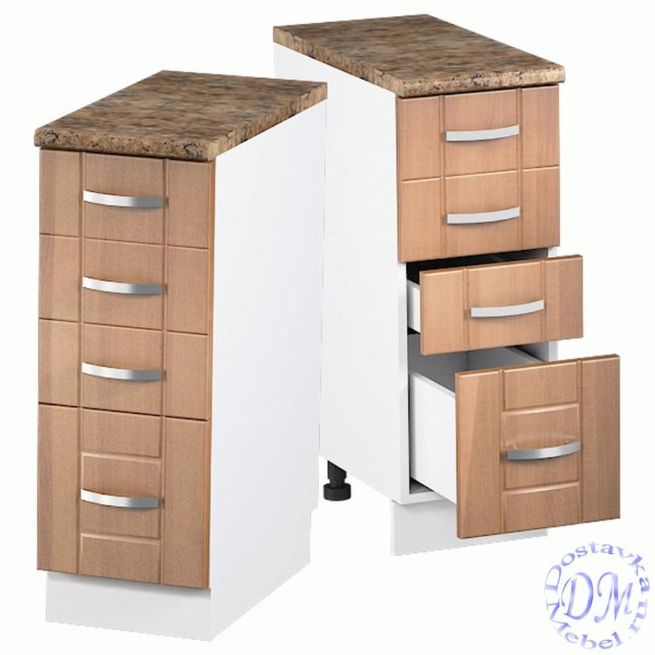 Модуль с ящиками 100x90x60
